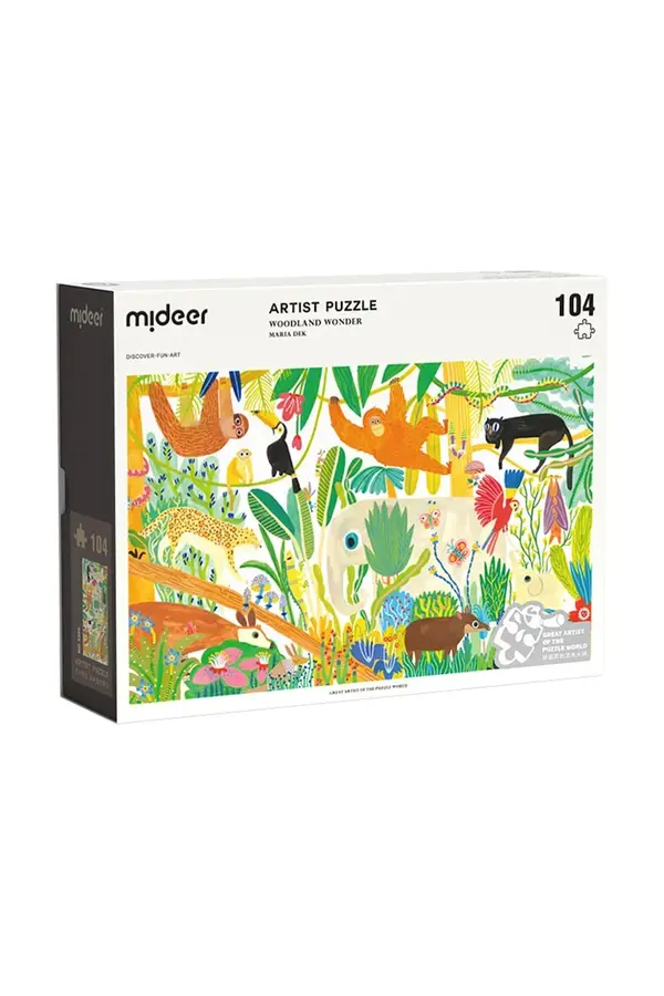 Mideer Umetniške puzzle Mideer Leśne cuda 104 elementy