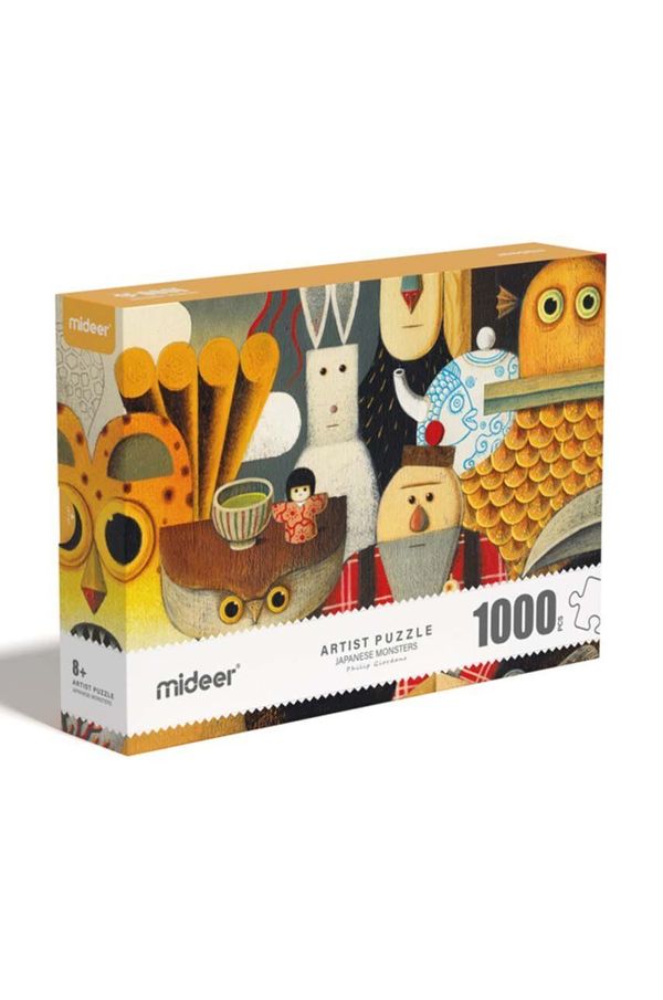 Mideer Umetniške puzzle Mideer Monster Forest 1000 elementów