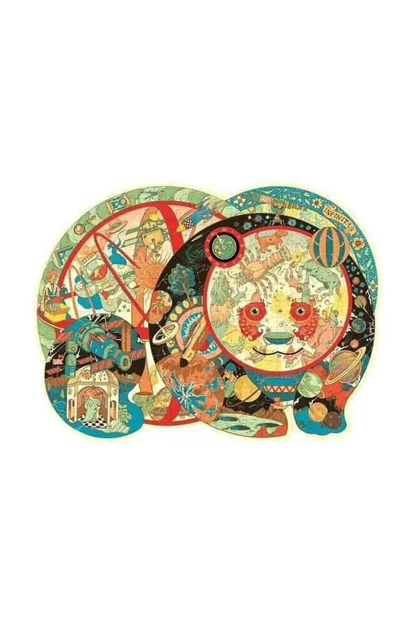 Mideer Umetniške puzzle Mideer Pandzie planetarium 330 elementów