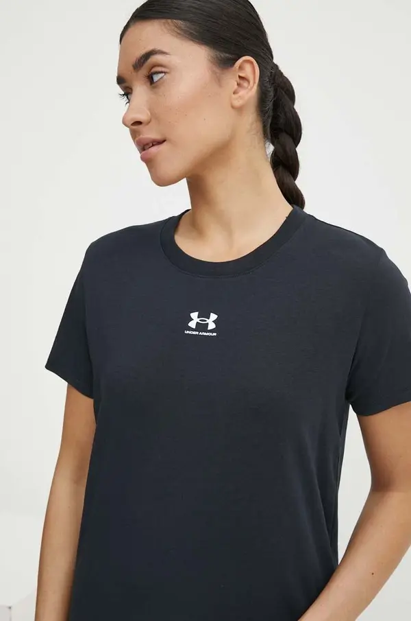 Under Armour Under Armour kratka majica ženska z bombažem Campus Core