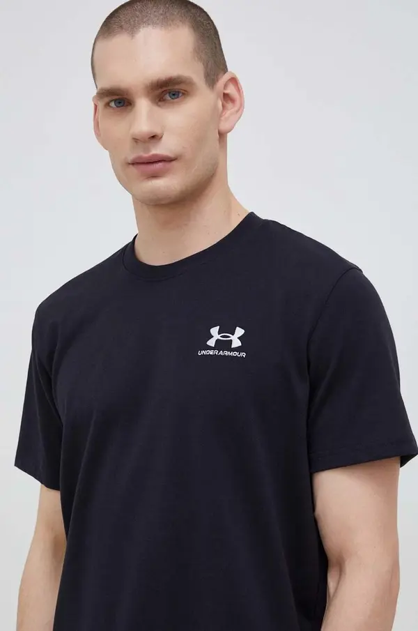 Under Armour Under Armour trening kratka majica moška UA LOGO EMB HEAVYWEIGHT