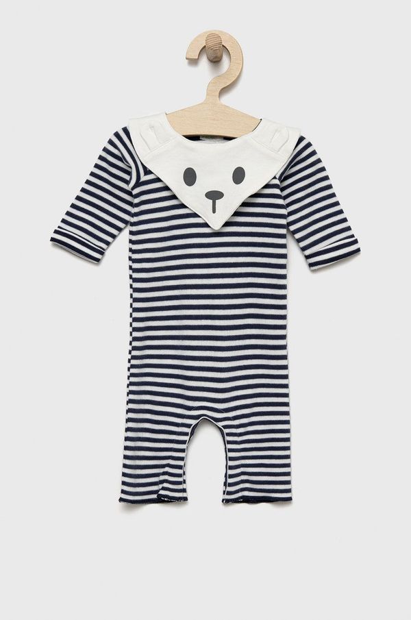 United Colors of Benetton United Colors of Benetton bombažen pajac za dojenčka