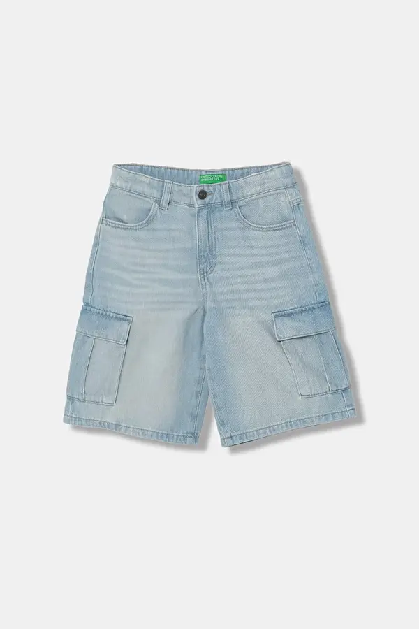 United Colors of Benetton United Colors of Benetton Cargo kratke hlače otroške denim