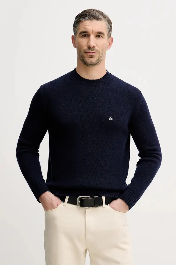 United Colors of Benetton United Colors of Benetton Pulover z dodatkom volne United Colors of Benetton