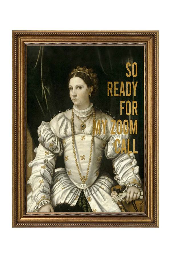 Inne Uokvirjena stenska dekoracija 58 x 78 cm