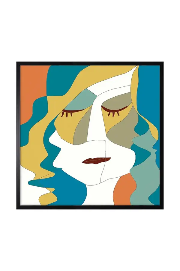 Uokvirjena stenska dekoracija 70 x 70 cm Uokvirjena stenska dekoracija 70 x 70 cm