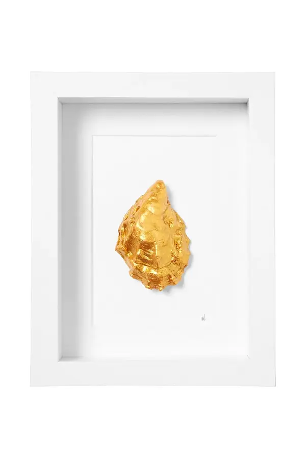 Maria el Mar Uokvirjena stenska dekoracija Maria el Mar Single Oyster 22 x 17 cm