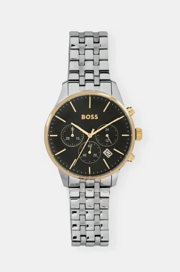 BOSS Ura BOSS moška, srebrna barva, 1514159