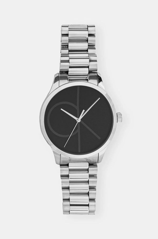 Calvin Klein Ura Calvin Klein srebrna barva, 25200163