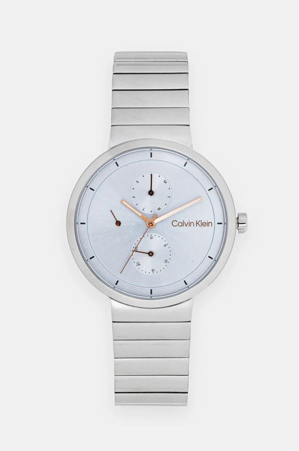 Calvin Klein Ura Calvin Klein ženska, srebrna barva, 25100032