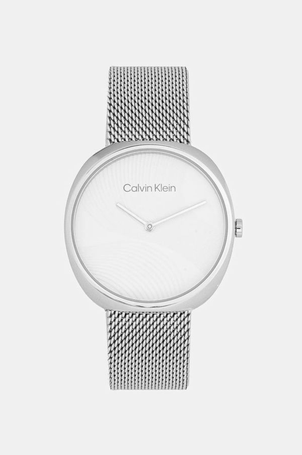 Calvin Klein Ura Calvin Klein ženska, srebrna barva, 25200245