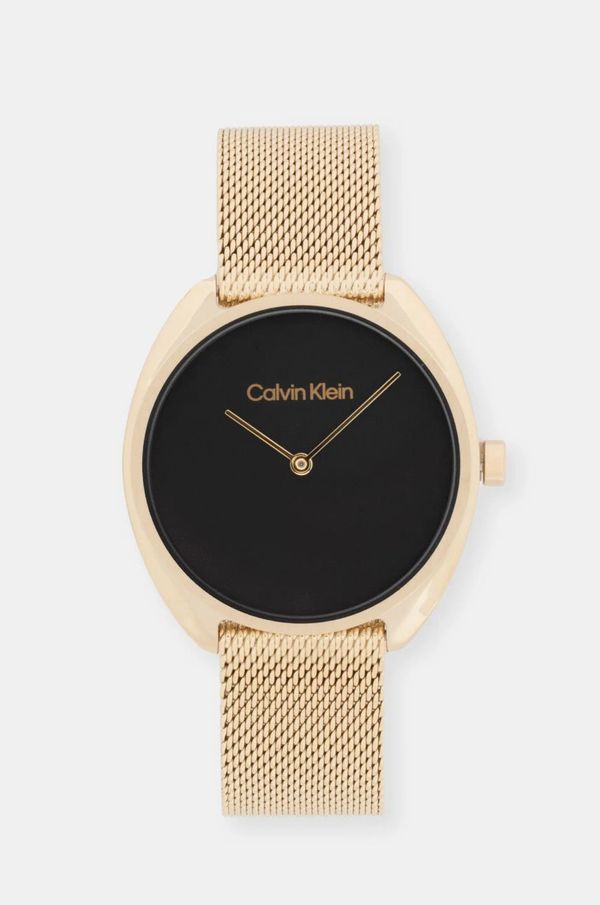 Calvin Klein Ura Calvin Klein ženska, zlata barva, 25200271