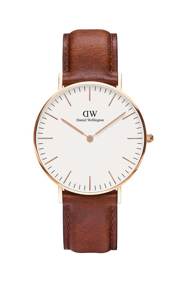 Daniel Wellington Ura Daniel Wellington Classic 36 St Mawes rjava barva