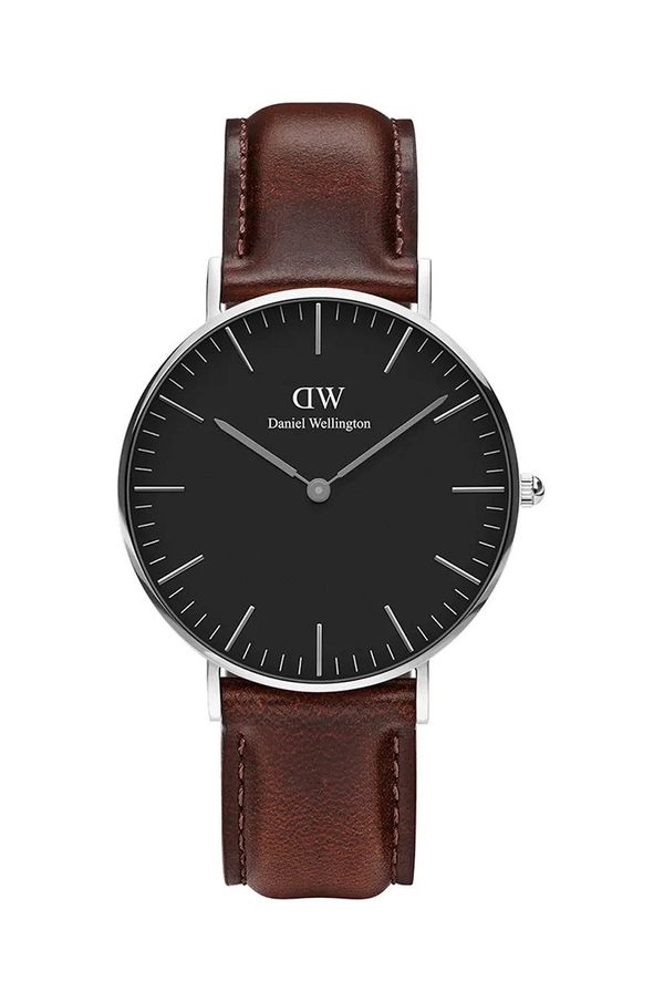 Daniel Wellington Ura Daniel Wellington Classic Black Durham 36 moška, rjava barva, DW00100143