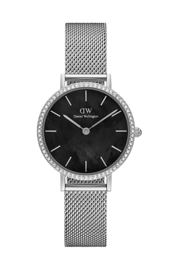 Daniel Wellington Ura Daniel Wellington Lumine Bezel ženska, srebrna barva, DW00100661