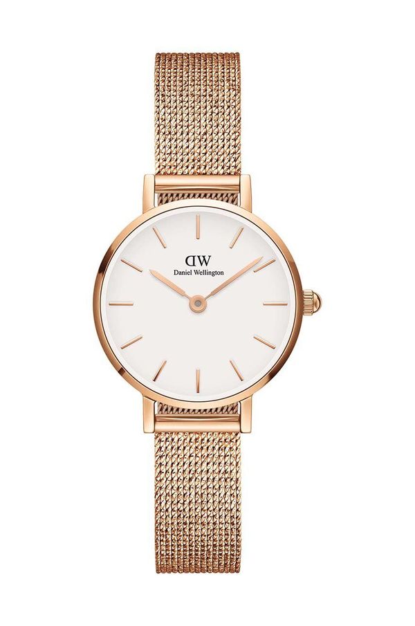 Daniel Wellington Ura Daniel Wellington Petite 24 Pressed ženska, roza barva