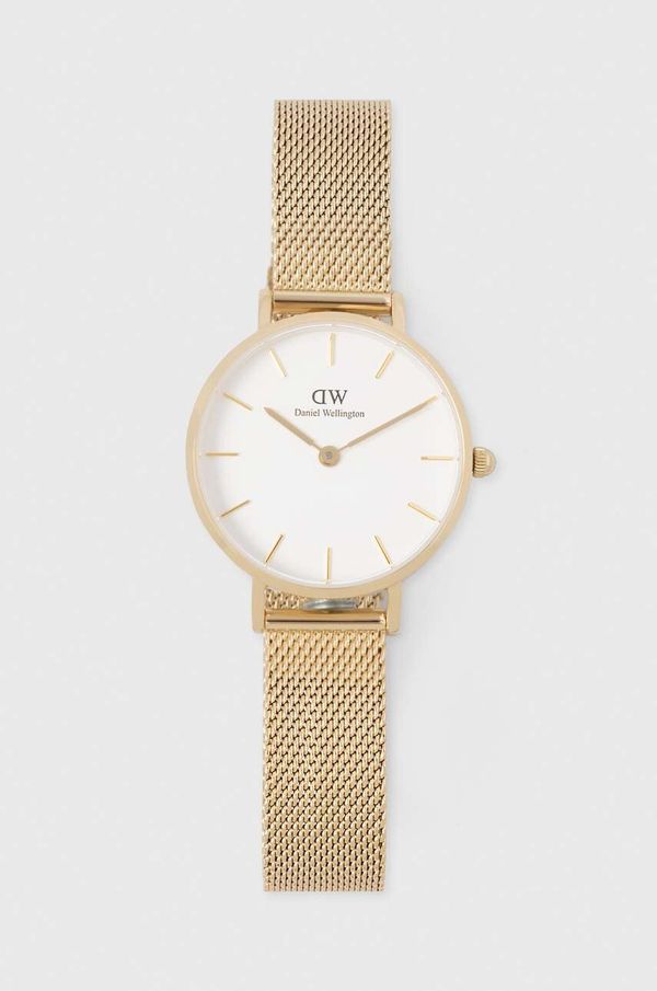 Daniel Wellington Ura Daniel Wellington Petite 28 Evergold ženska, zlata barva