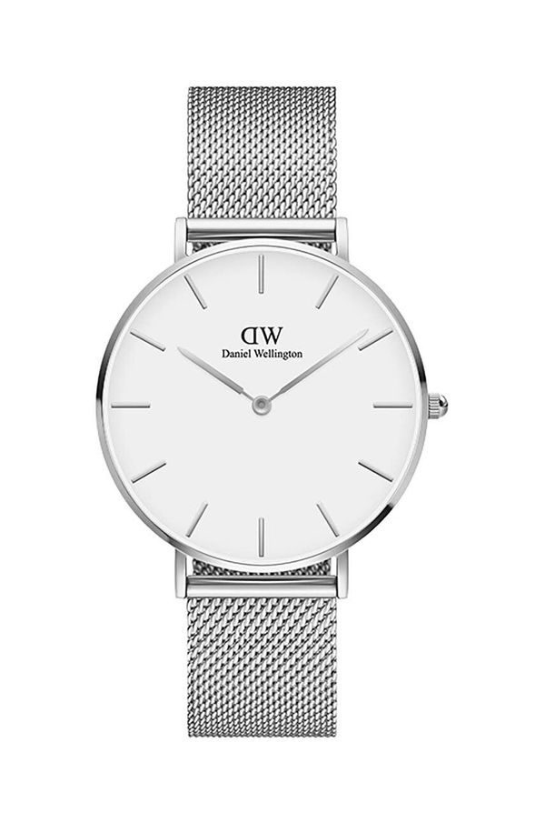 Daniel Wellington Ura Daniel Wellington Petite 36 Sterling ženska, srebrna barva