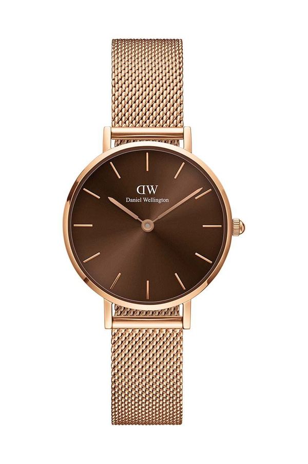 Daniel Wellington Ura Daniel Wellington Petite Amber 28 ženska, roza barva