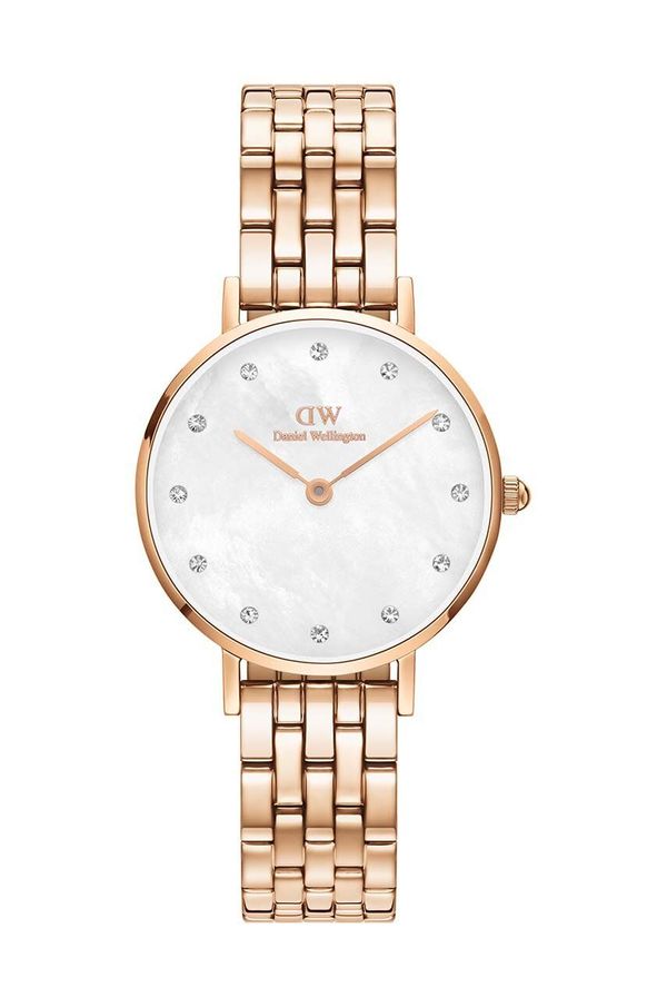 Daniel Wellington Ura Daniel Wellington Petite Lumine 28 5-Link ženska, zlata barva