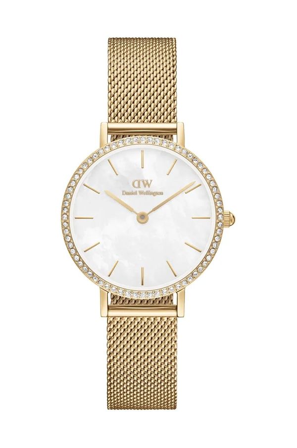 Daniel Wellington Ura Daniel Wellington Petite Lumine Bezel Evergold ženska, zlata barva, DW00100662