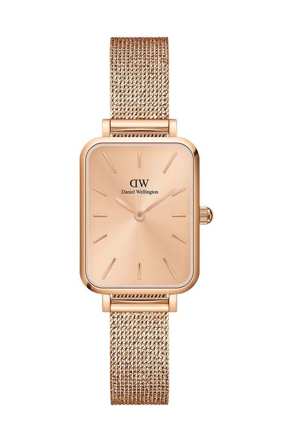 Daniel Wellington Ura Daniel Wellington Quadro 20x26 ženska, roza barva