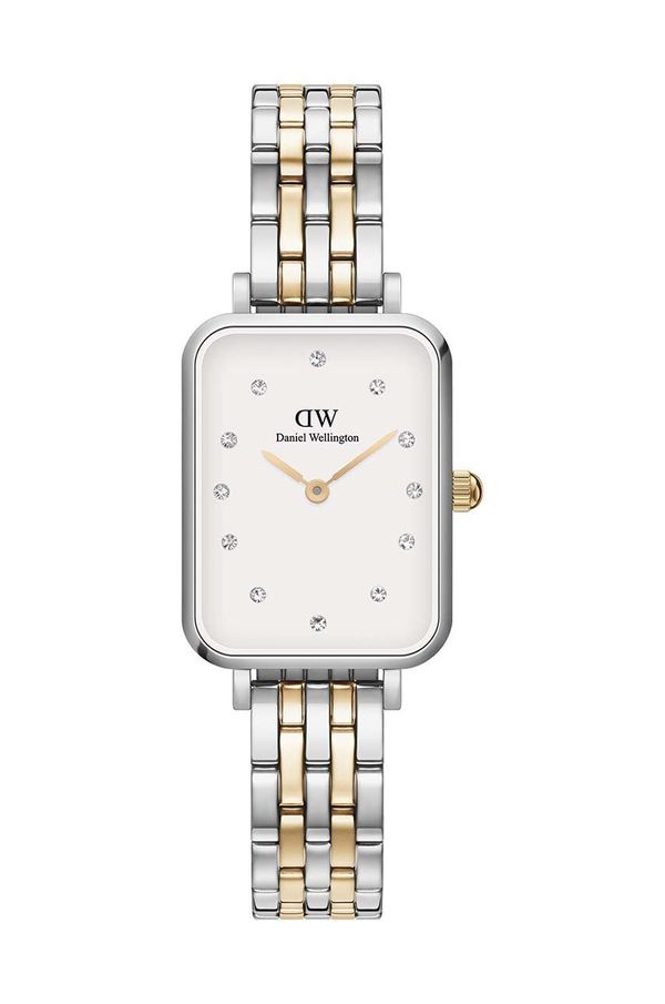 Daniel Wellington Ura Daniel Wellington Quadro Lumine 5-Link ženska, srebrna barva