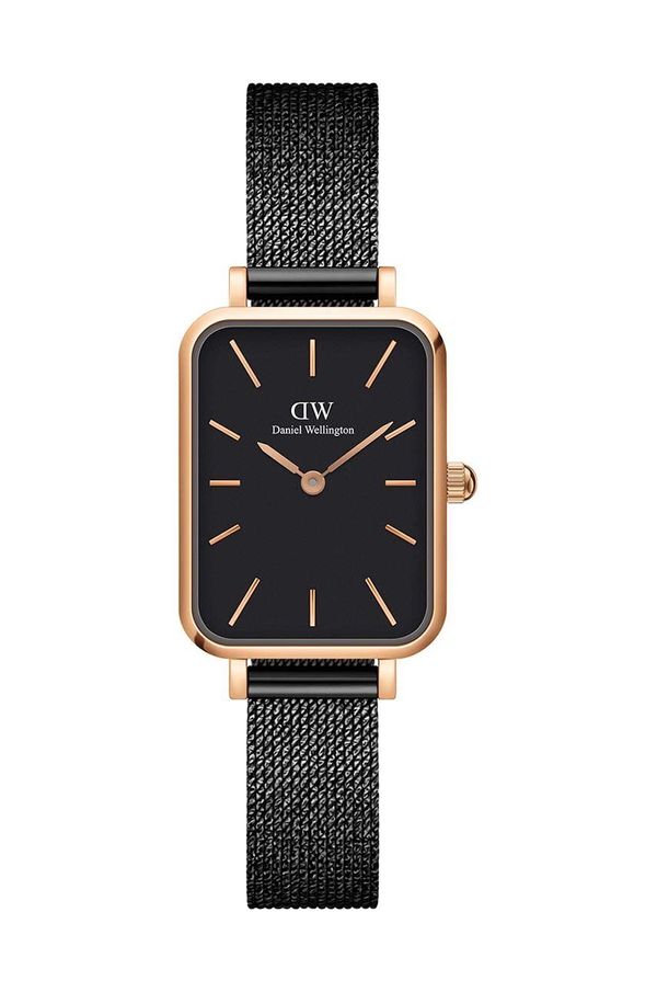 Daniel Wellington Ura Daniel Wellington Quadro Pressed ženska, roza barva