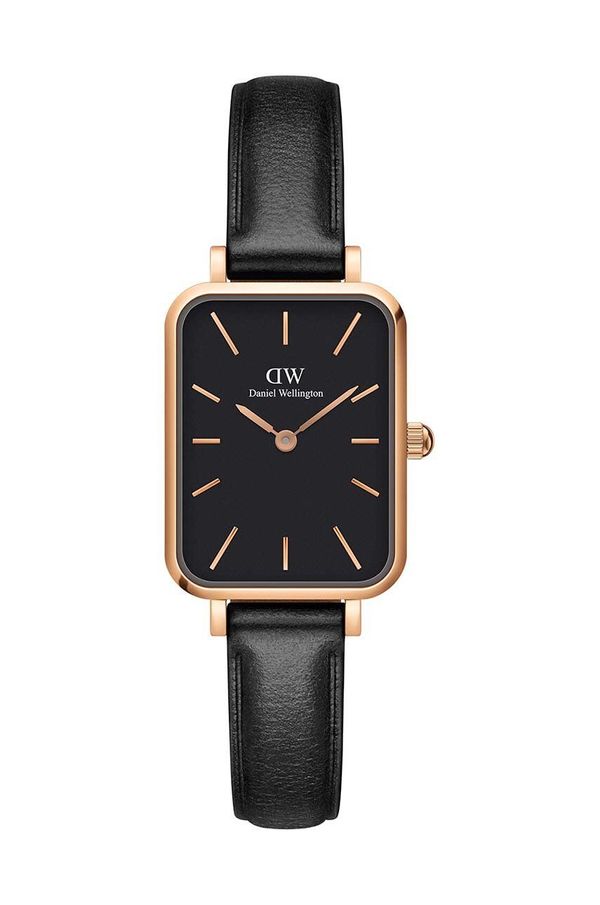 Daniel Wellington Ura Daniel Wellington Quadro Pressed ženska, roza barva