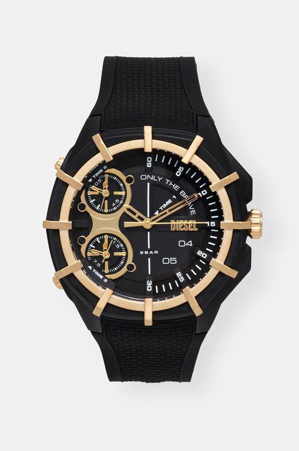 Diesel Ura Diesel moška, črna barva, DZ1987