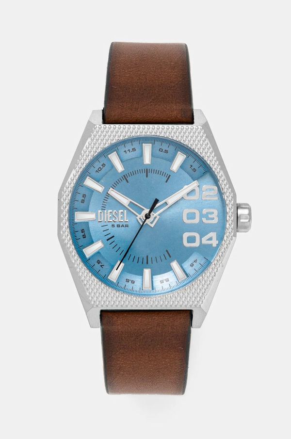 Diesel Ura Diesel moška, rjava barva, DZ2174