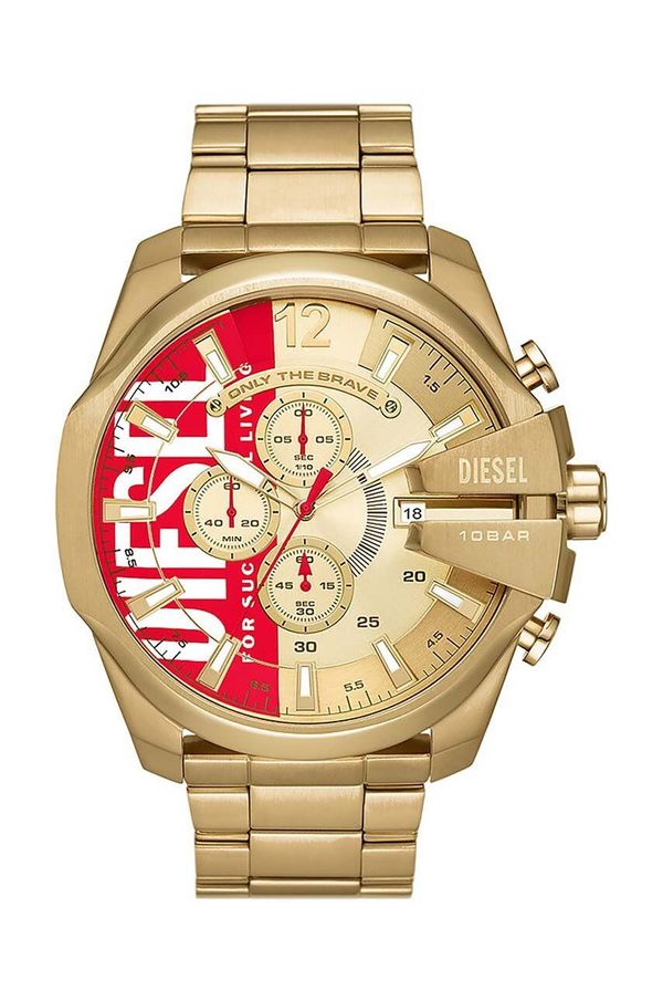 Diesel Ura Diesel moški, zlata barva