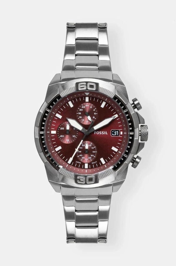 Fossil Ura Fossil moška, siva barva, FS6017