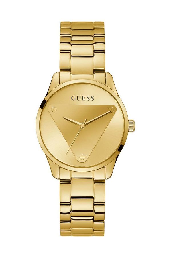 Guess Ura Guess GW0485L1 ženska, zlata barva