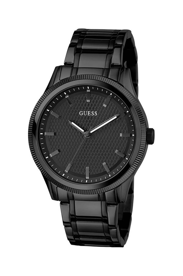 Guess Ura Guess moška, črna barva, GW0626G3