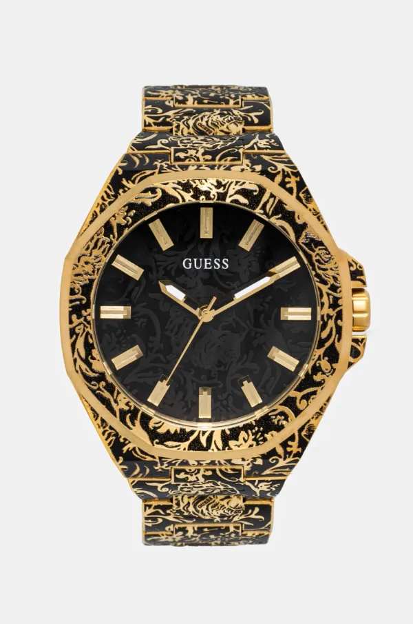 Guess Ura Guess moška, zlata barva, GW0700G1