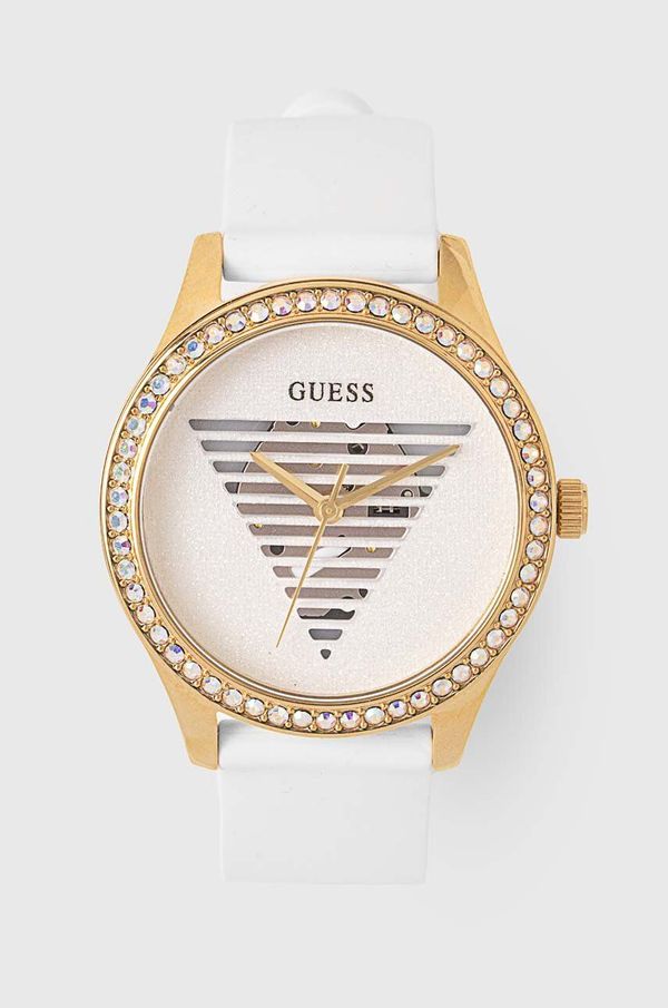 Guess Ura Guess ženska, bela barva, GW0530L6