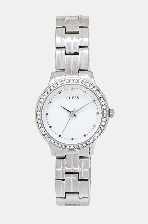 Guess Ura Guess ženska, srebrna barva, W1209L1