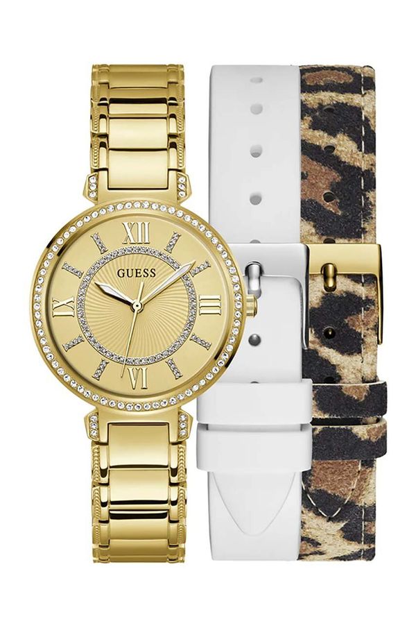 Guess Ura Guess ženska, zlata barva, GW0588L1