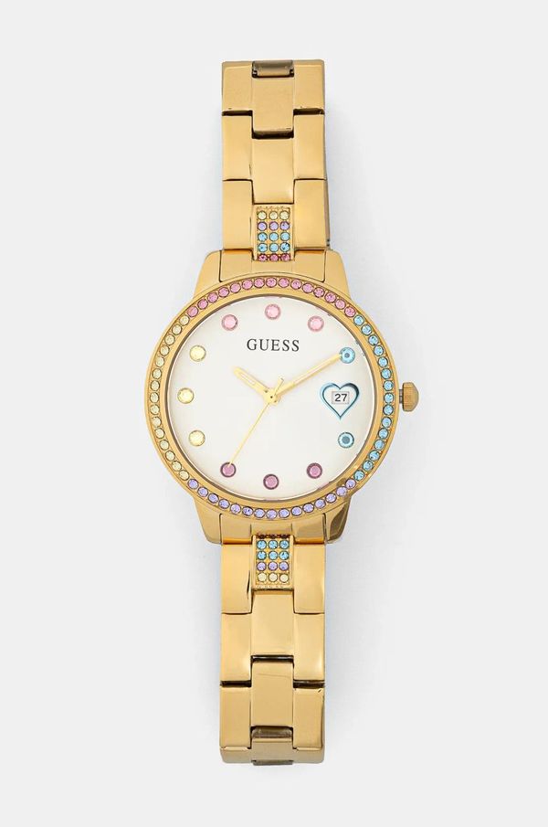 Guess Ura Guess ženska, zlata barva, GW0657L2