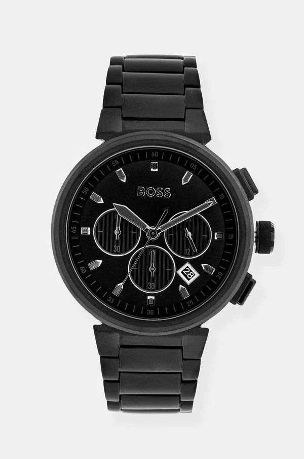 Hugo Boss Ura Hugo Boss moška, črna barva, 1514001