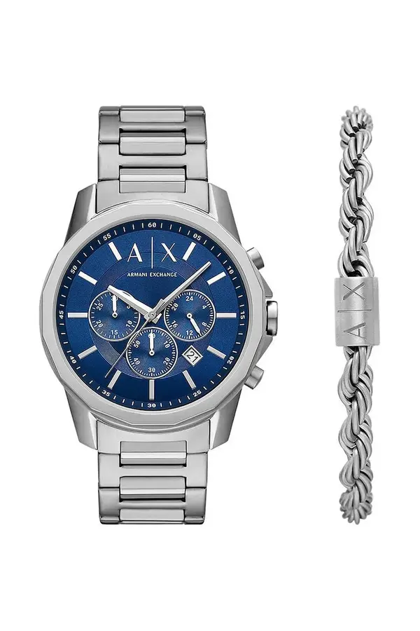 Armani Exchange Ura in zapestnica Armani Exchange