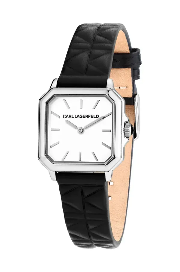 Karl Lagerfeld Ura Karl Lagerfeld ženska, črna barva, R0551102501