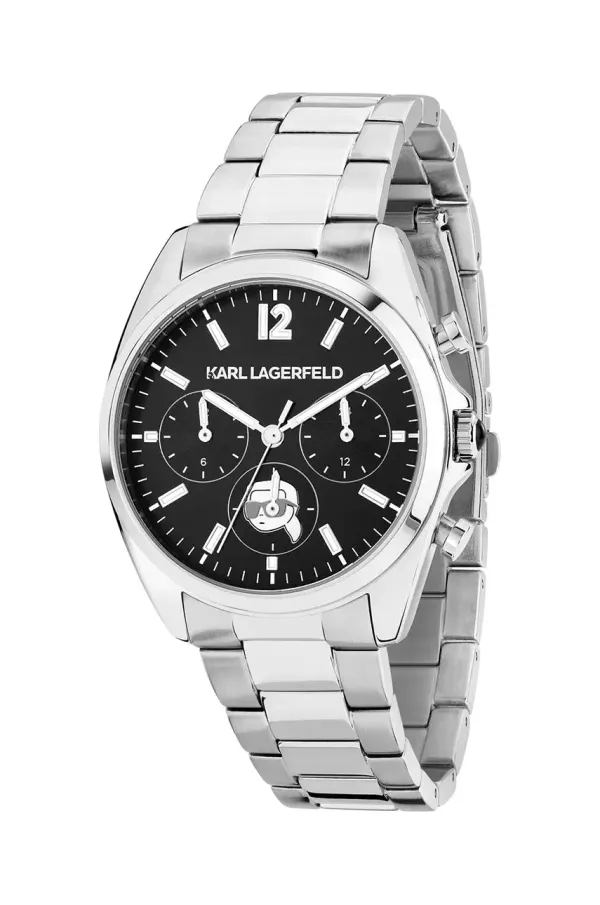 Karl Lagerfeld Ura Karl Lagerfeld ženska, srebrna barva, R0553101504