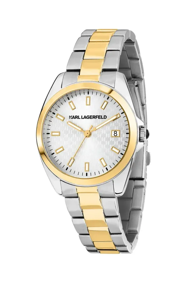 Karl Lagerfeld Ura Karl Lagerfeld ženska, srebrna barva, R0553101507