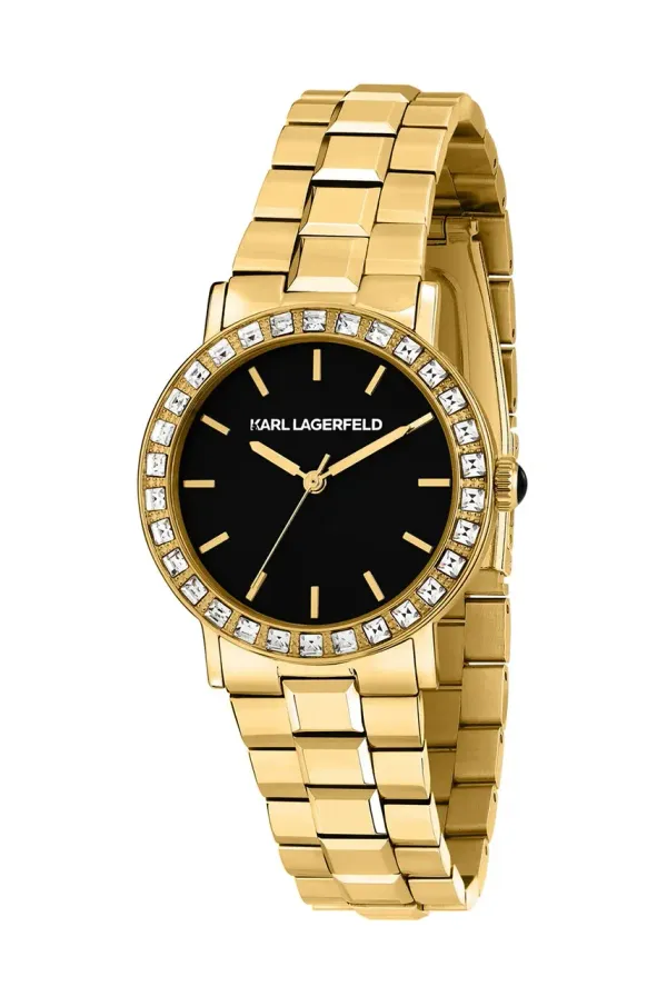 Karl Lagerfeld Ura Karl Lagerfeld ženska, zlata barva, R0553100508
