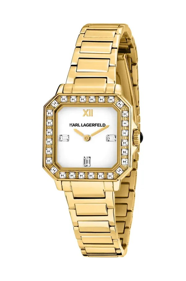 Karl Lagerfeld Ura Karl Lagerfeld ženska, zlata barva, R0553102501
