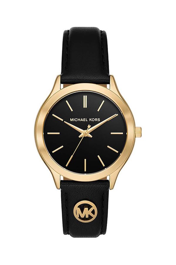 Michael Kors Ura Michael Kors ženski, črna barva