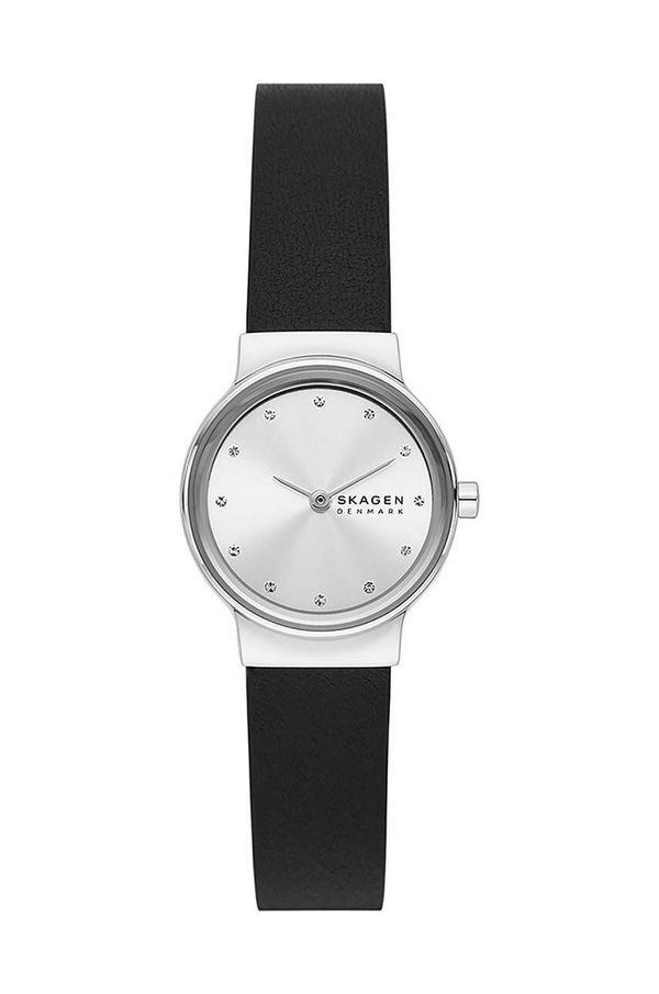 Skagen Ura Skagen Freja Lille moška, črna barva, SKW3119