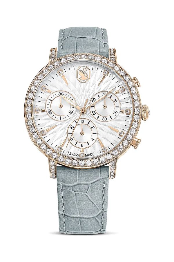 Swarovski Ura Swarovski MATRIX ženska, siva barva, 5702851